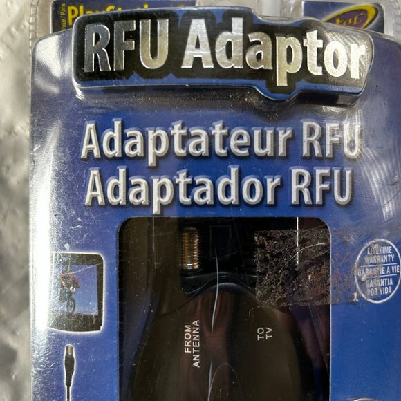 INTEC Playstation 2 RFU ADAPTOR PS2 New sealed - Picture 5 of 7